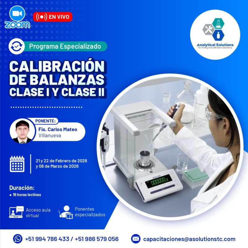 Calibracion de balanzas en vivo / termometros digitales y medios isotermos