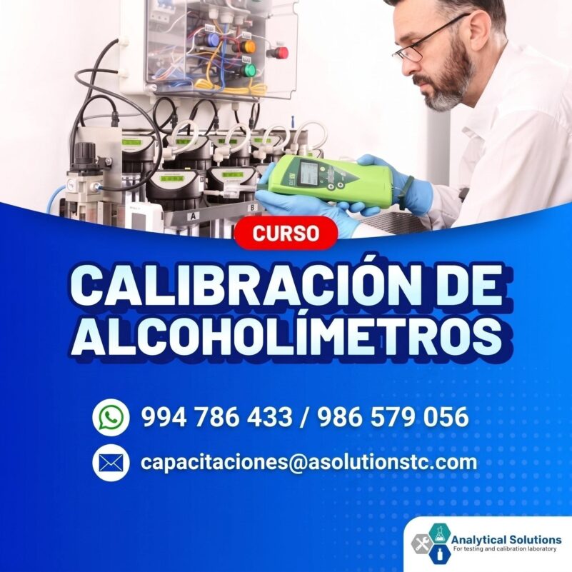 Curso: Calibración de Alcoholímetros