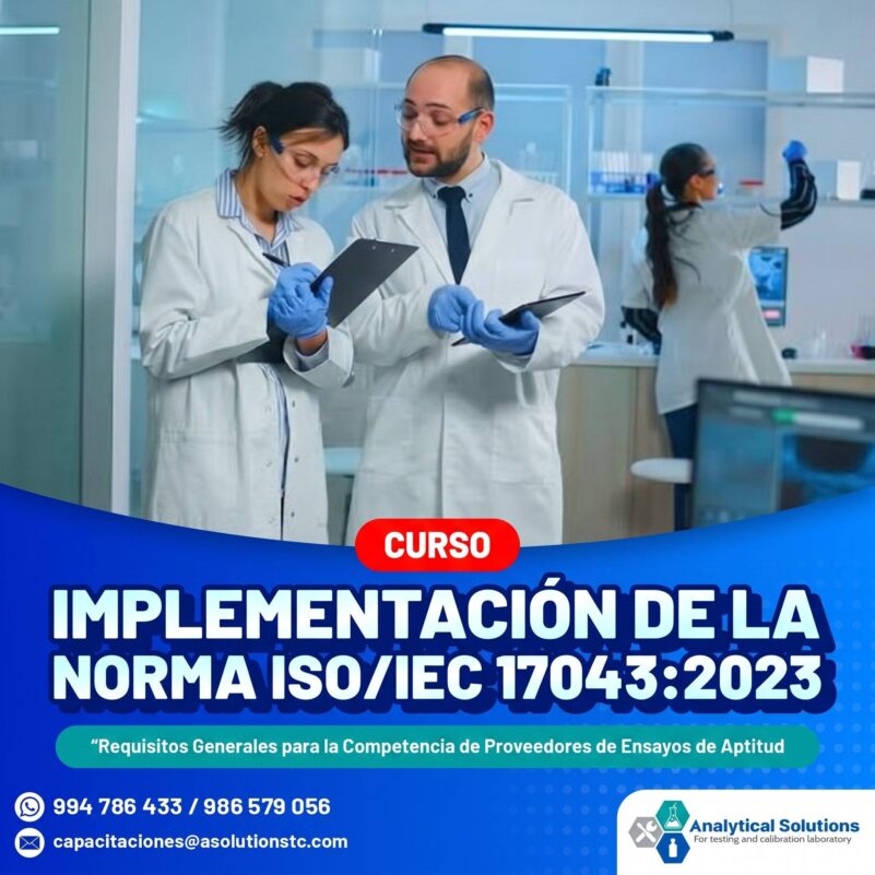 Curso: Implementación de la Norma ISO/IEC 17043:2023