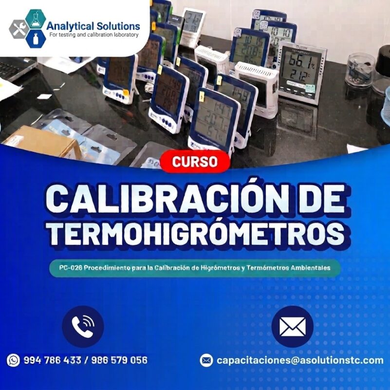 Curso: Calibración de Termohigrómetros